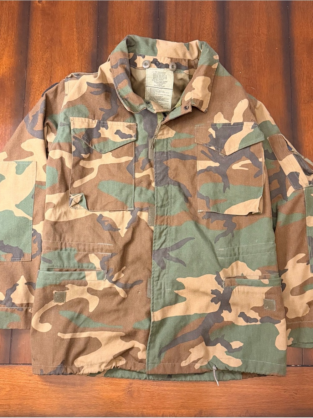 Men's Camo jacket  - Camo Green/Brown